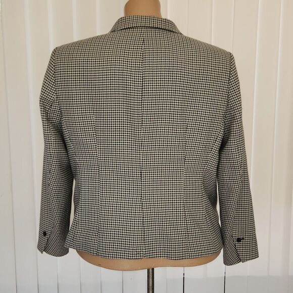 H&M Houndstooth Fitted Blazer - Picture 4 of 14